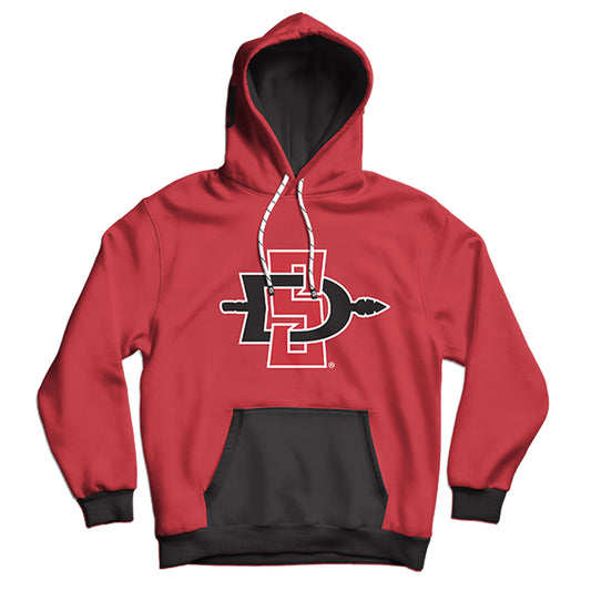 San Diego State University Tailgate Red Hoodie