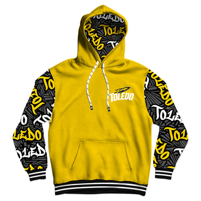 University of Toledo Wildstyle Gold Pullover Hoodie