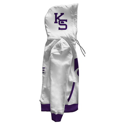 Kansas State University Tailgate White Hoodie