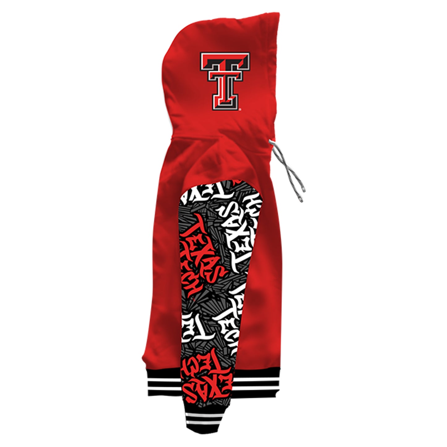 Texas Tech University Wildstyle Red Pullover Hoodie