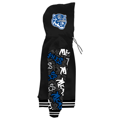 University of Memphis Wildstyle Black Pullover Hoodie