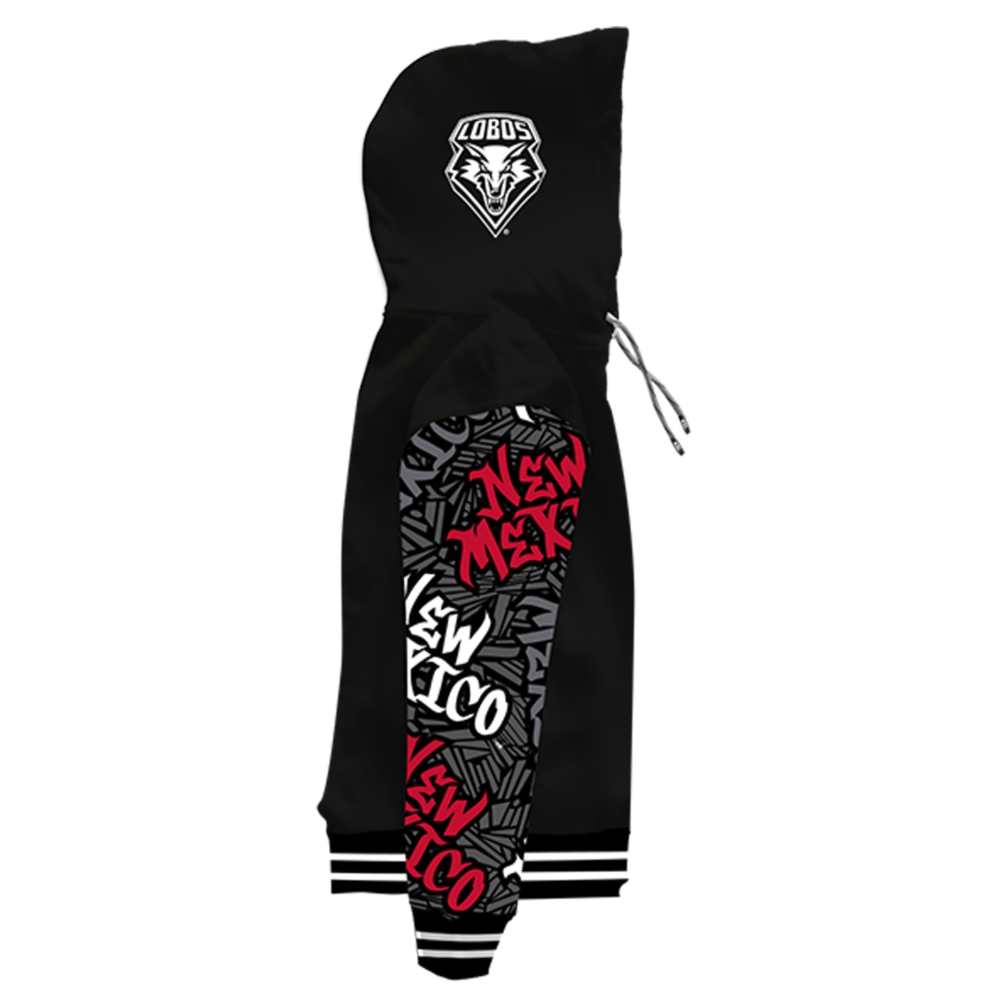 University of New Mexico Wildstyle Black Pullover Hoodie