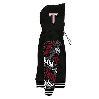 Troy University Wildstyle Black Pullover Hoodie