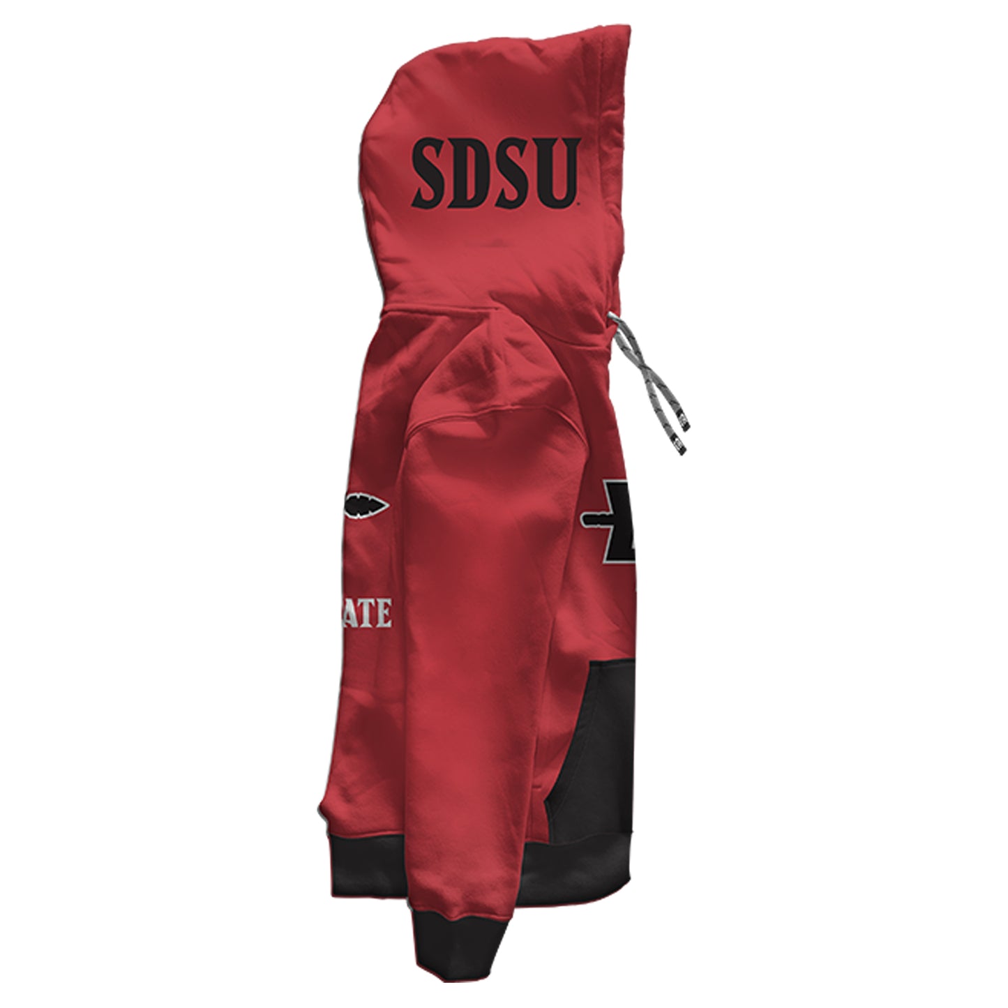 San Diego State University Tailgate Red Hoodie