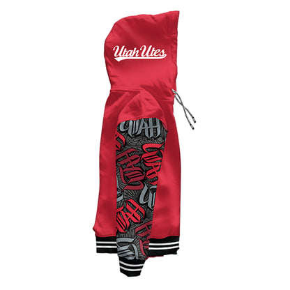 University of Utah WildStyle Red Pullover Hoodie