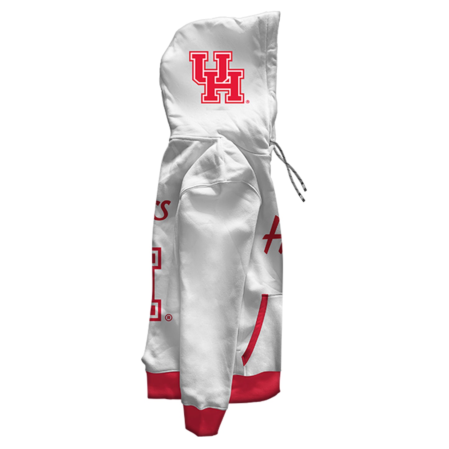 University of Houston Rally White Pullover Hoodie