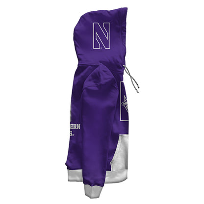 Northwestern University Tailgate Purple Hoodie