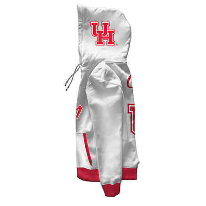 University of Houston Rally White Pullover Hoodie