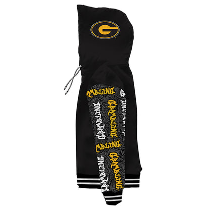 Grambling State University Wildstyle Black Pullover Hoodie