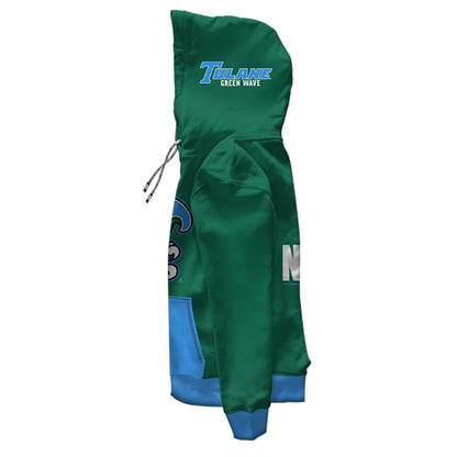 Tulane University Tailgate Green Hoodie