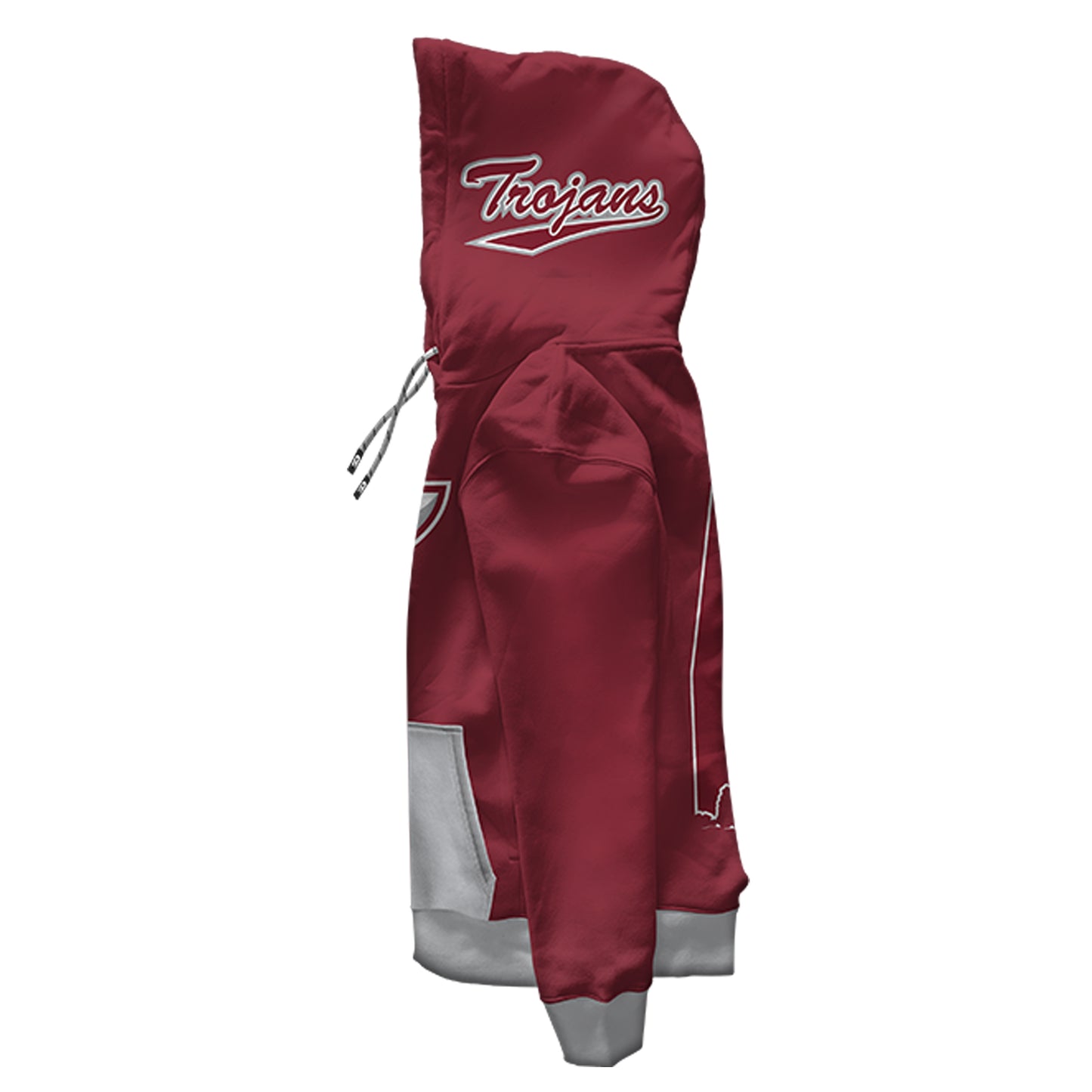 Troy University Tailgate Maroon Hoodie