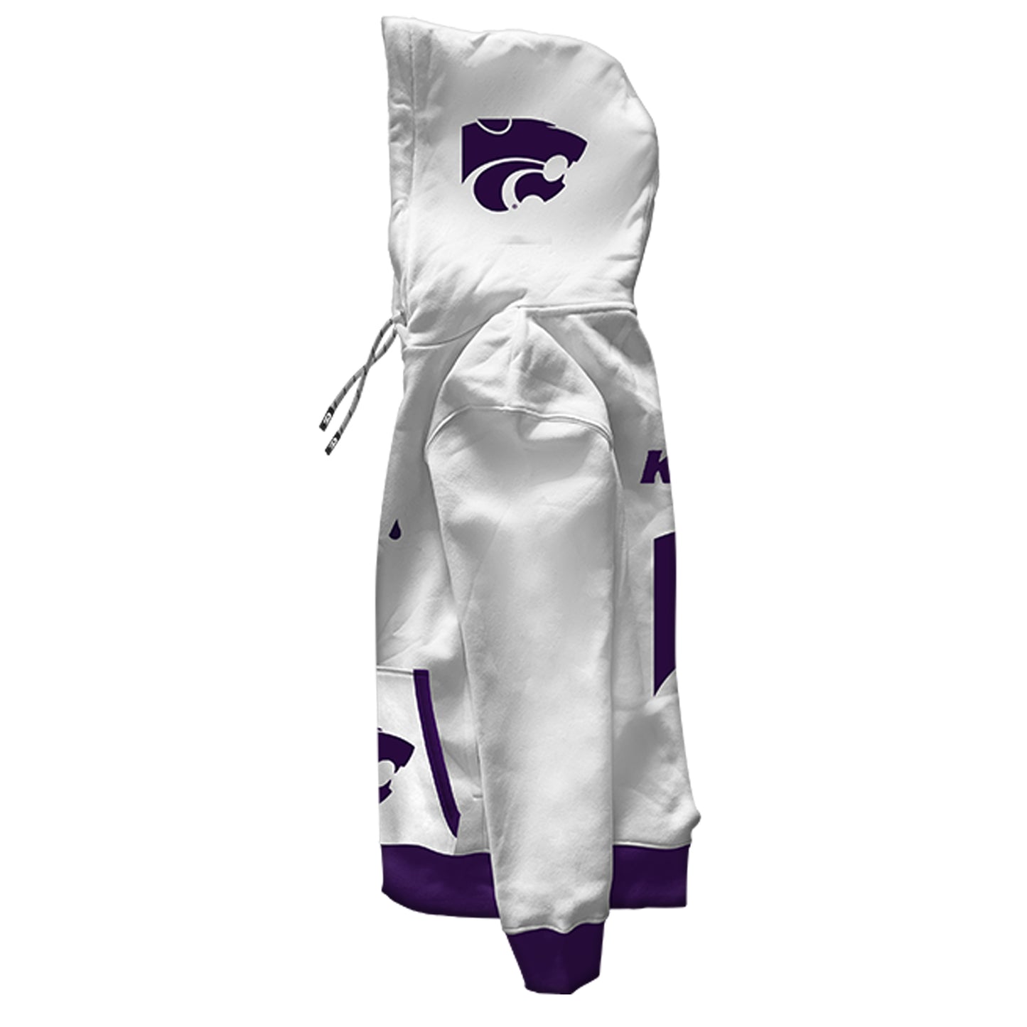 Kansas State University Rally White Pullover Hoodie