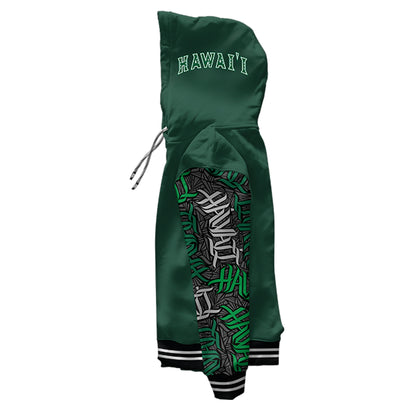 University of Hawaii Wildstyle Green Pullover Hoodie