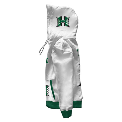 University of Hawaii Rally White Pullover Hoodie