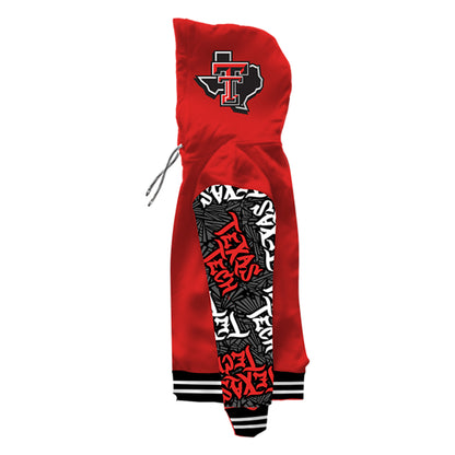 Texas Tech University Wildstyle Red Pullover Hoodie