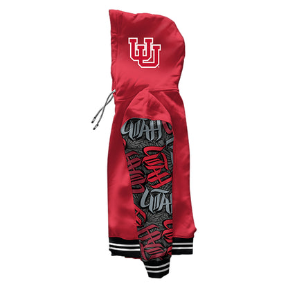 University of Utah WildStyle Red Pullover Hoodie