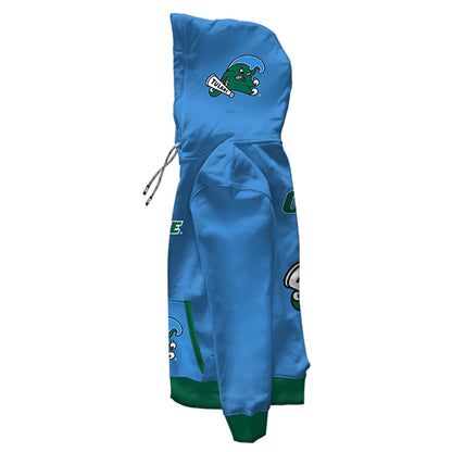 Tulane University Rally Blue Pullover Hoodie