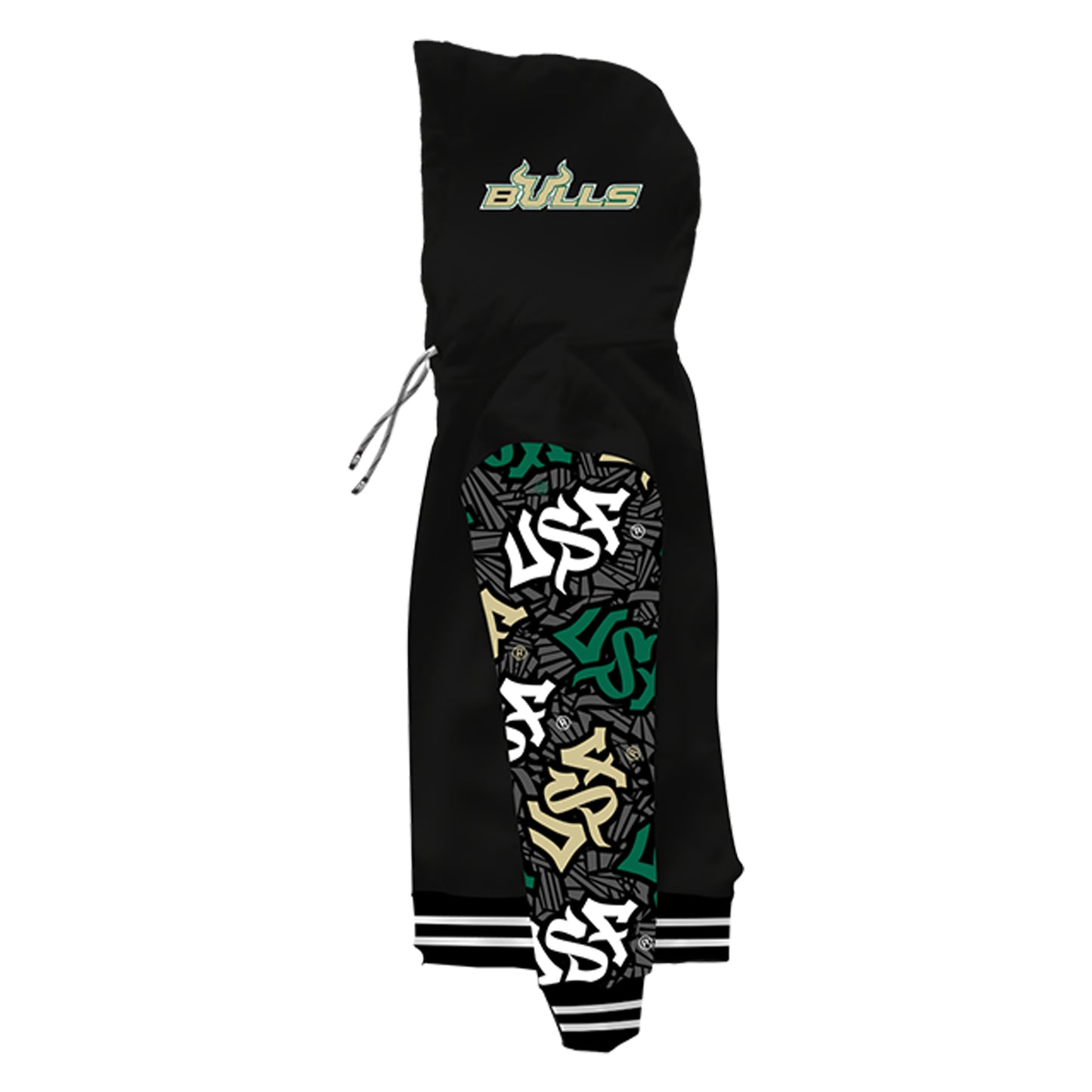 USF Wildstyle Black Pullover Hoodie