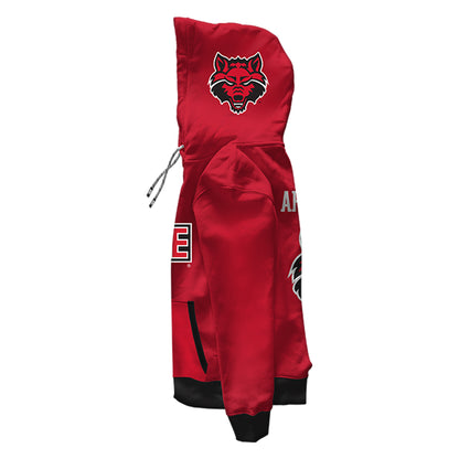 Arkansas State University Rally Red Pullover Hoodie