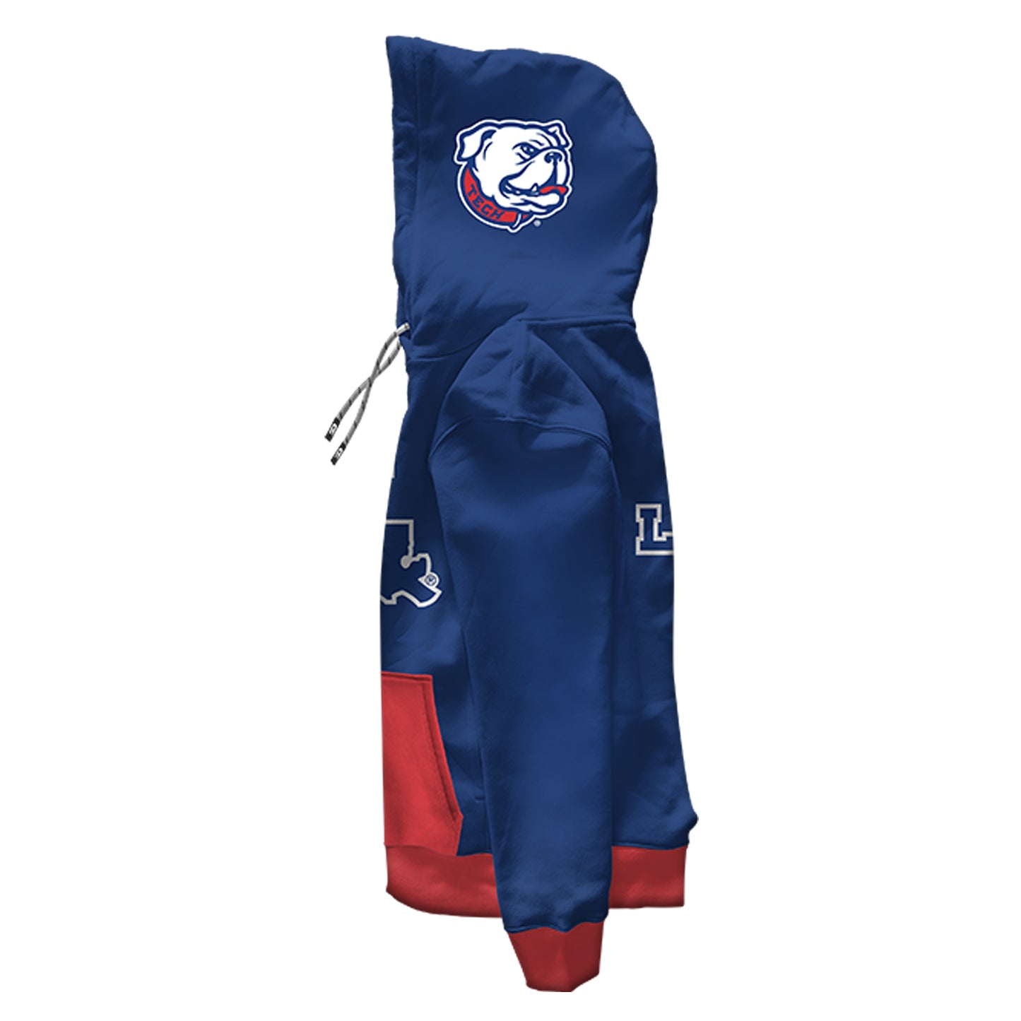 Louisiana Tech University Tailgate Blue Hoodie