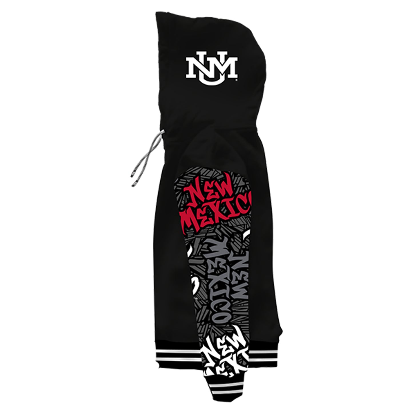 University of New Mexico Wildstyle Black Pullover Hoodie