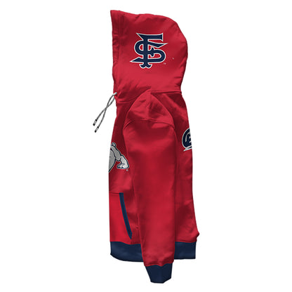 Fresno State University Tailgate Red Hoodie