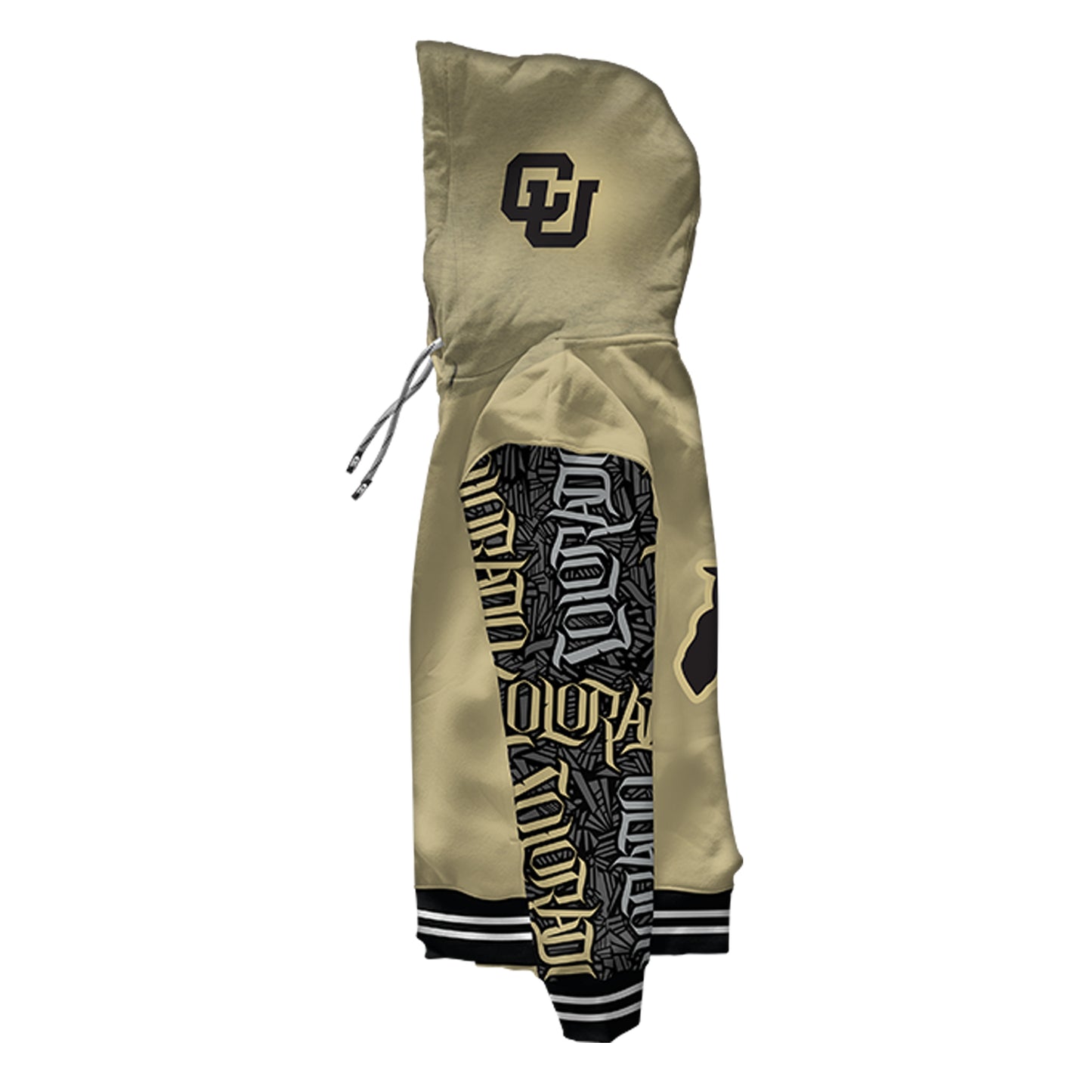 University of Colorado Wildstyle Gold Pullover Hoodie