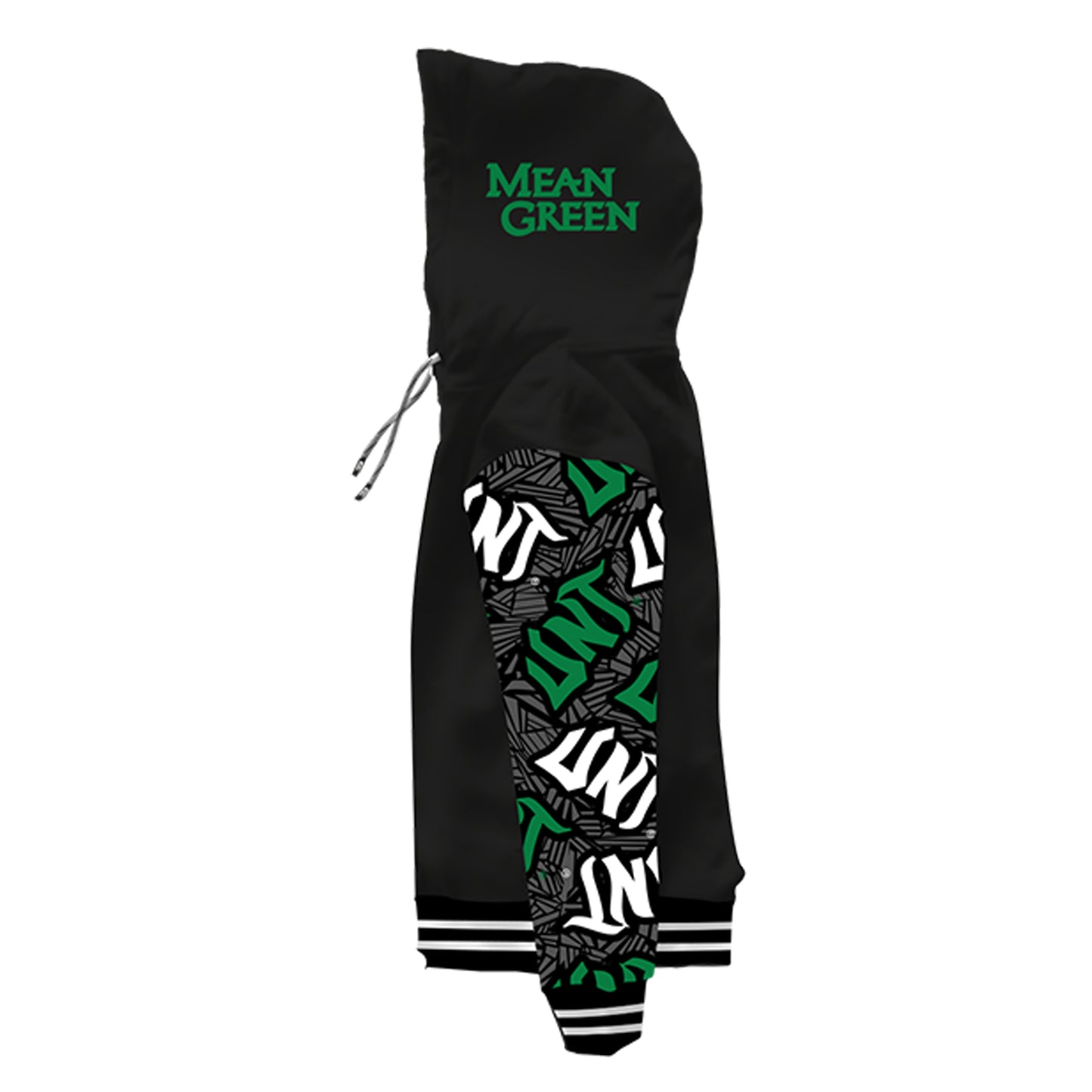 University of North Texas Wildstyle Black Pullover Hoodie