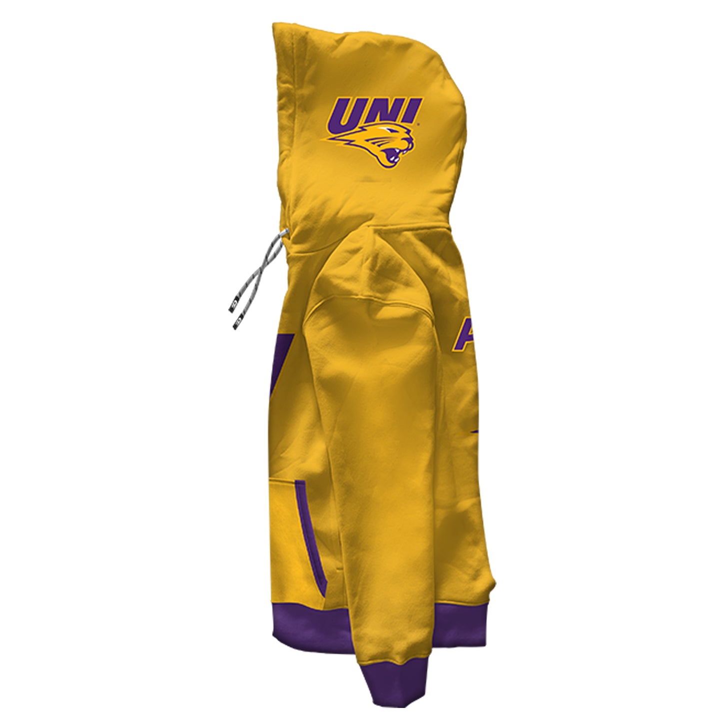 University of Northern Iowa Rally Yellow Pullover Hoodie