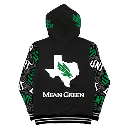 University of North Texas Wildstyle Black Pullover Hoodie