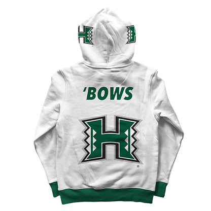 University of Hawaii Rally White Pullover Hoodie