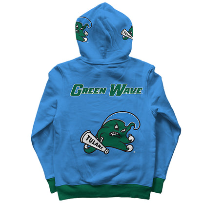 Tulane University Rally Blue Pullover Hoodie