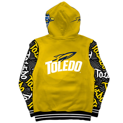 University of Toledo Wildstyle Gold Pullover Hoodie