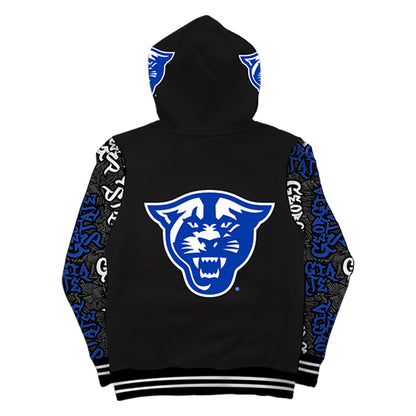 Georgia State University Wildstyle Black Pullover Hoodie