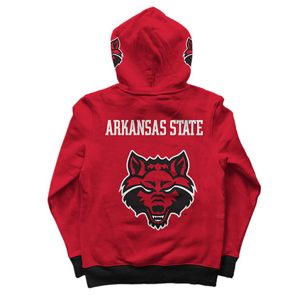 Arkansas State University Rally Red Pullover Hoodie