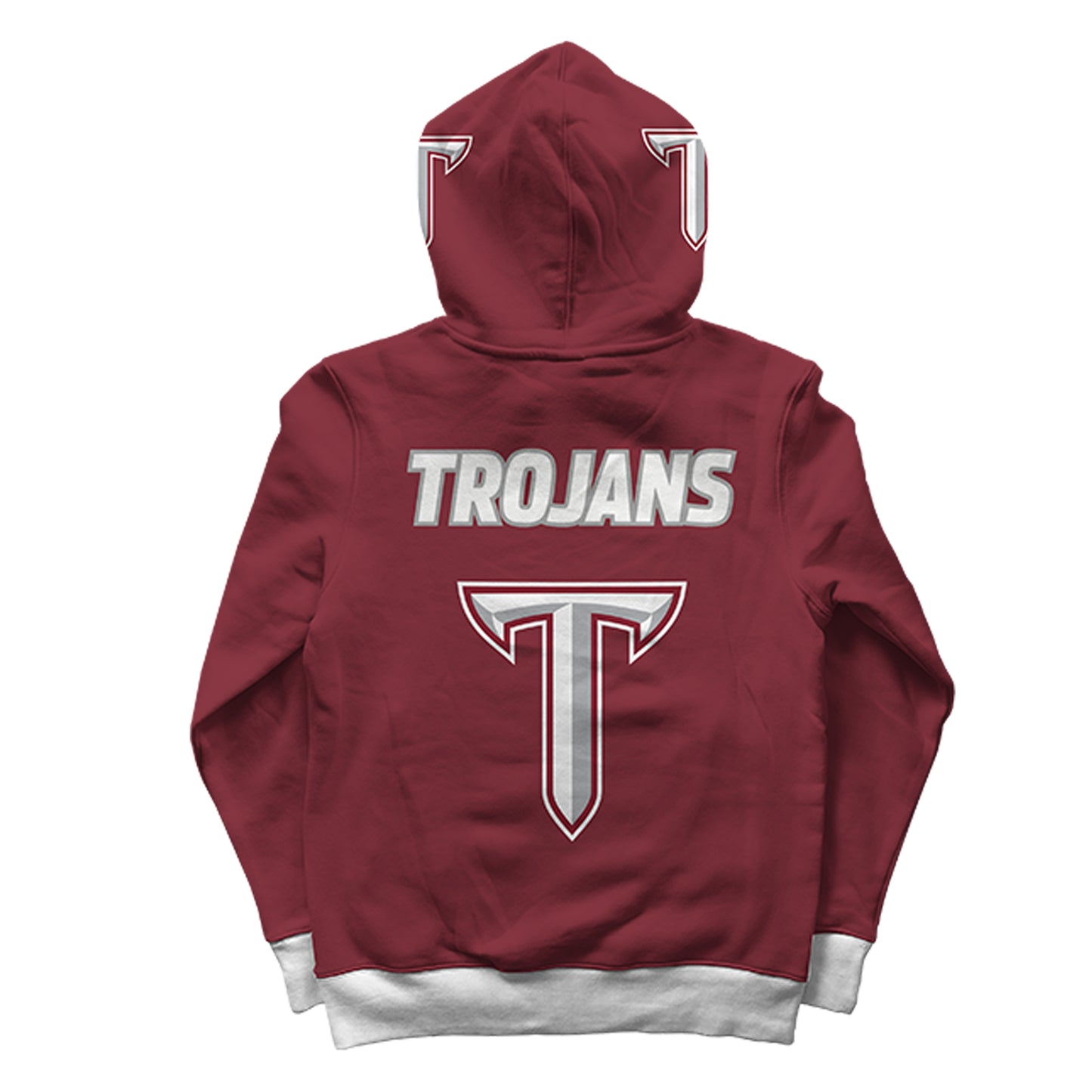 Troy University Rally Maroon Pullover Hoodie