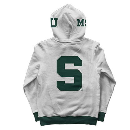 Michigan State University Tailgate White Hoodie