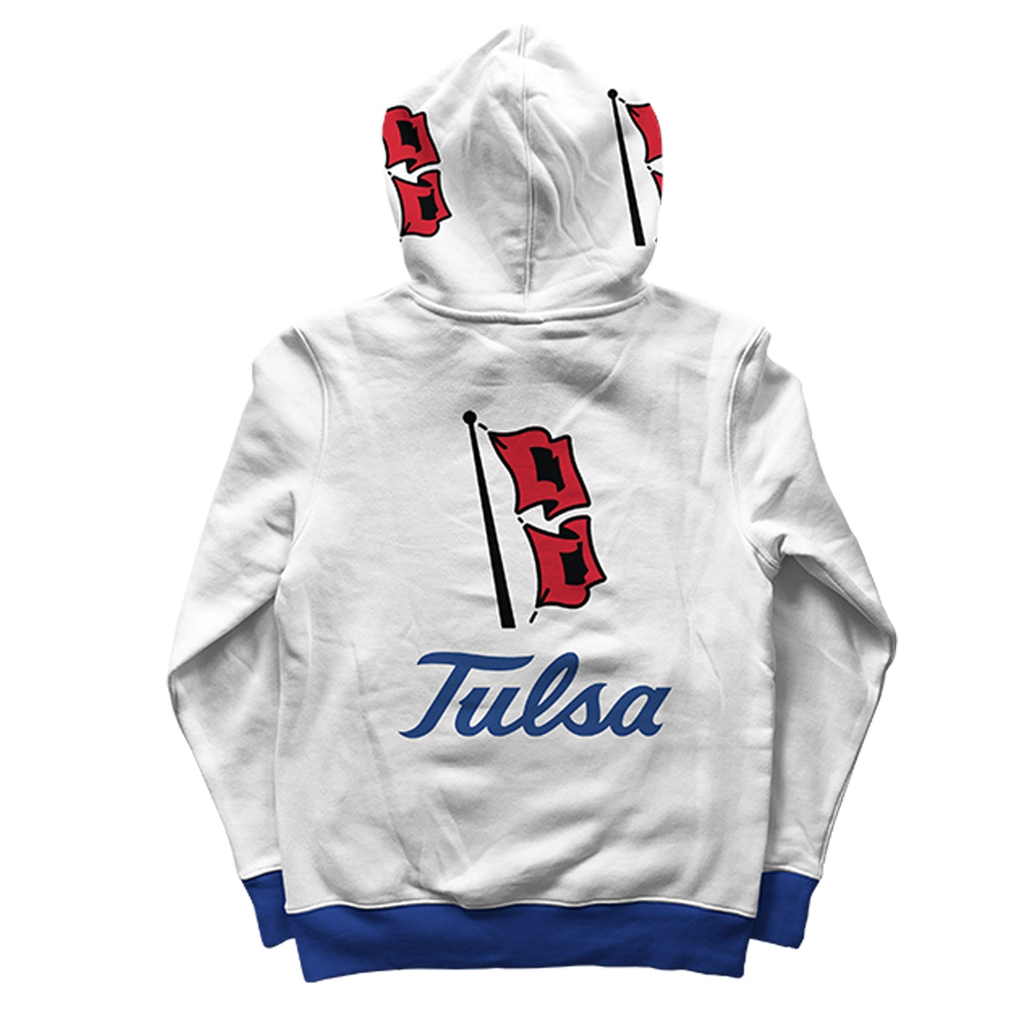 University of Tulsa Tailgate White Hoodie