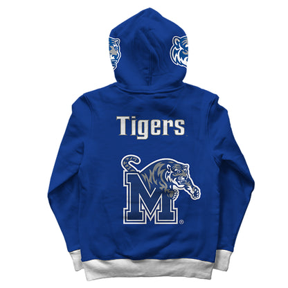 University of Memphis Rally Blue Pullover Hoodie