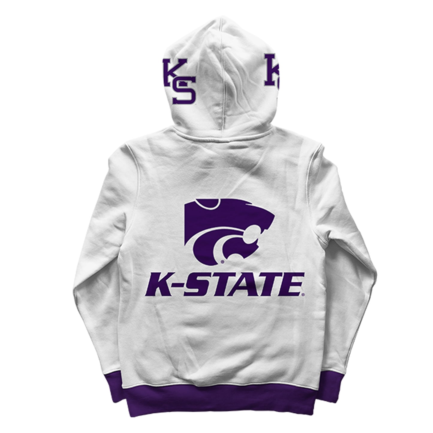 Kansas State University Tailgate White Hoodie