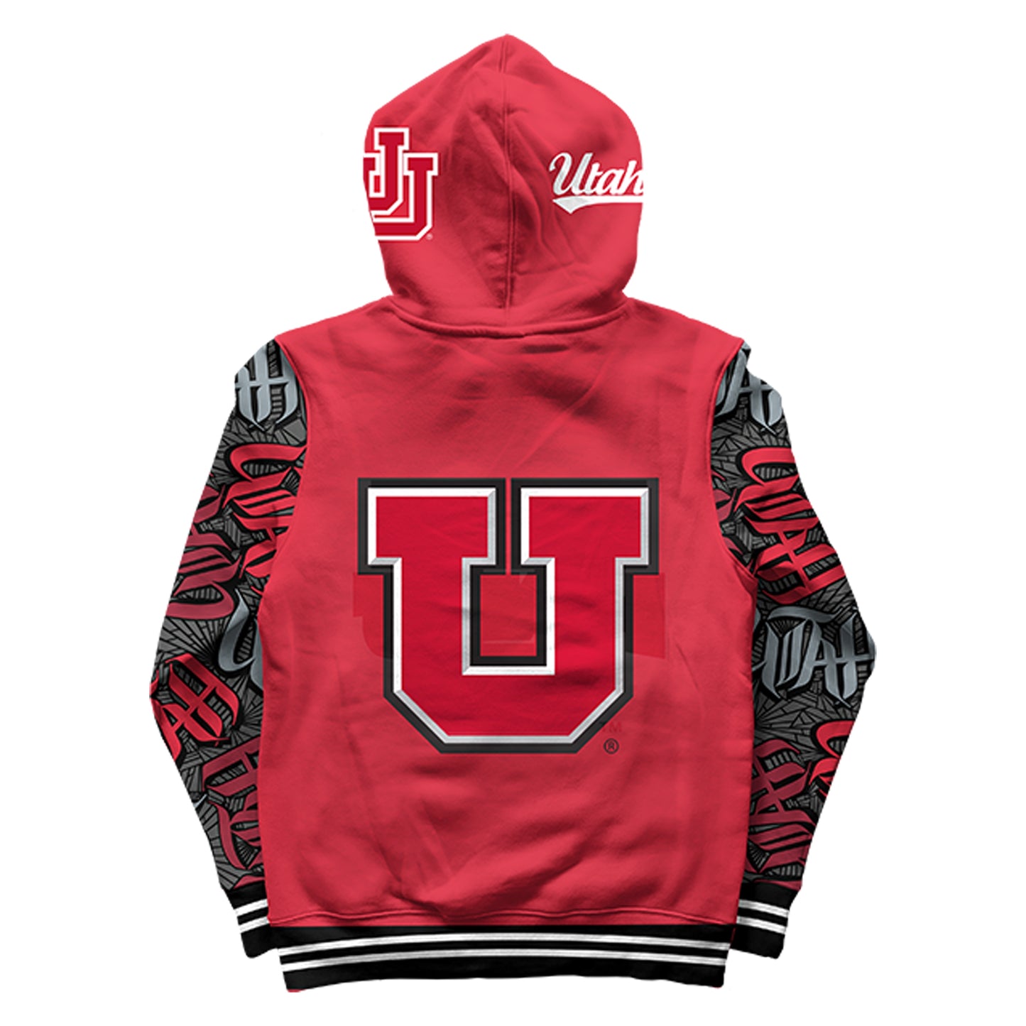 University of Utah WildStyle Red Pullover Hoodie