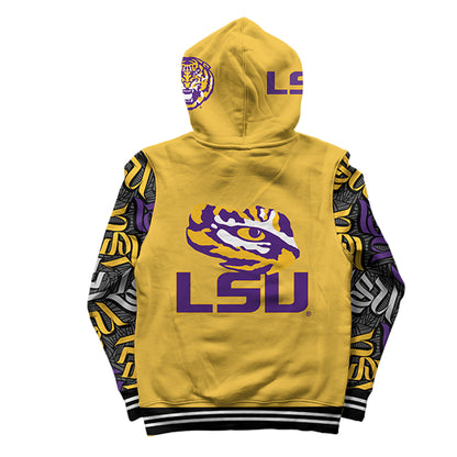 LSU Wildstyle Gold Pullover Hoodie