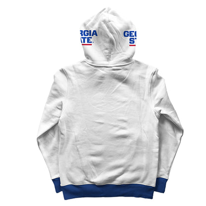 Georgia State University Classic White Pullover Hoodie