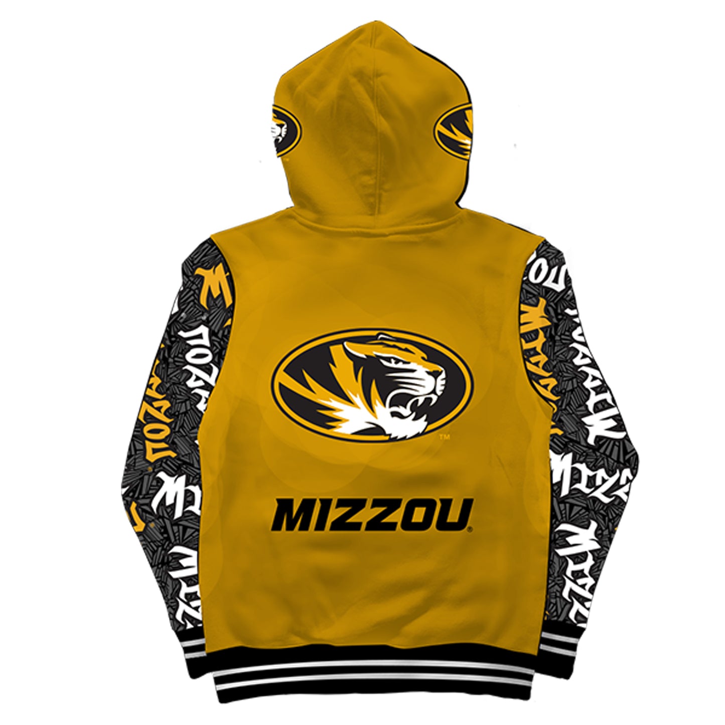 University of Missouri Wildstyle Gold Pullover Hoodie