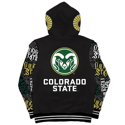 Colorado State University Wildstyle Black Pullover Hoodie