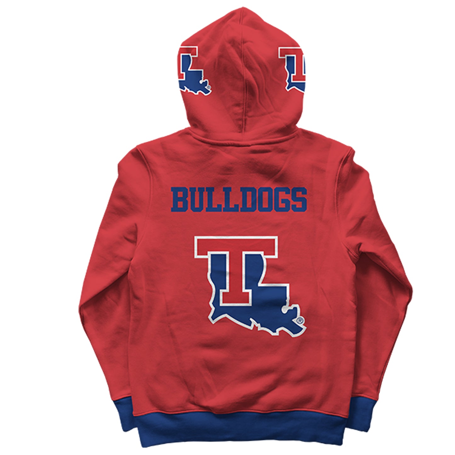 Louisiana Tech University Rally Red Pullover Hoodie