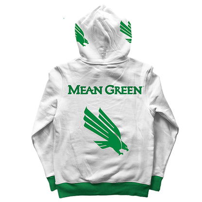 University of North Texas Rally White Pullover Hoodie