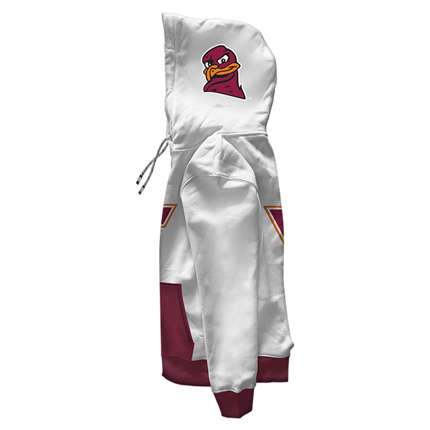 Virginia Tech University Tailgate White Hoodie