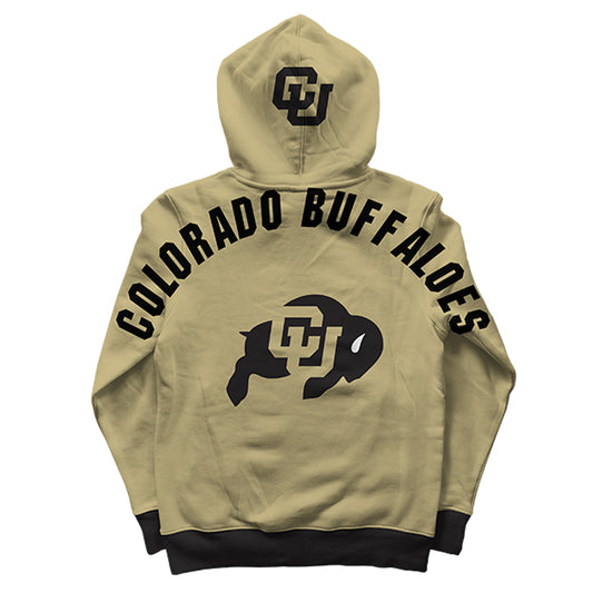 University of Colorado Crest Gold Pullover Hoodie